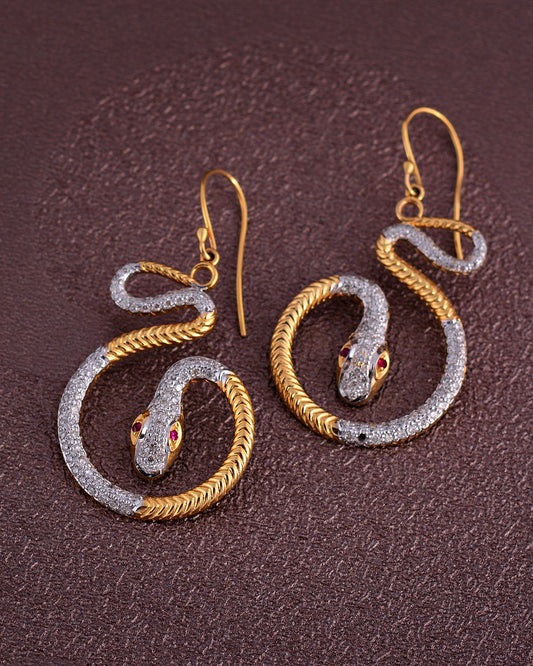 14K GOLD DIAMOND EARRINGS - Jewels by Shweta