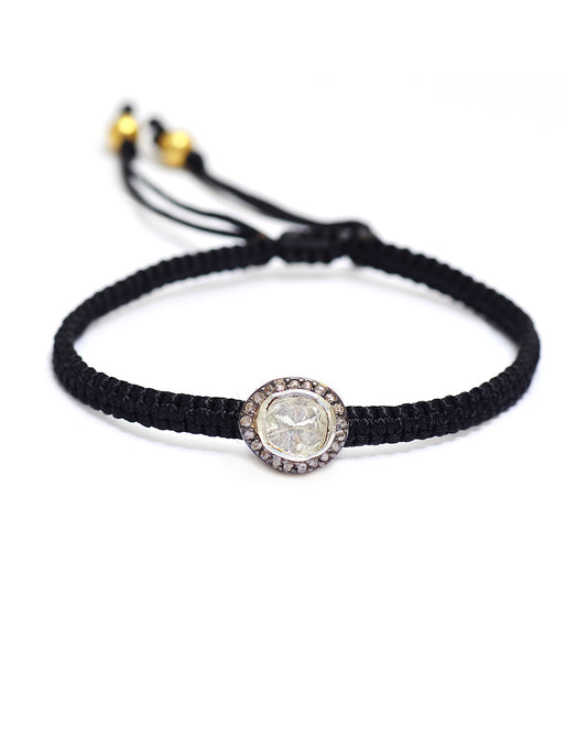 925 Silver Diamond Thread Bracelet