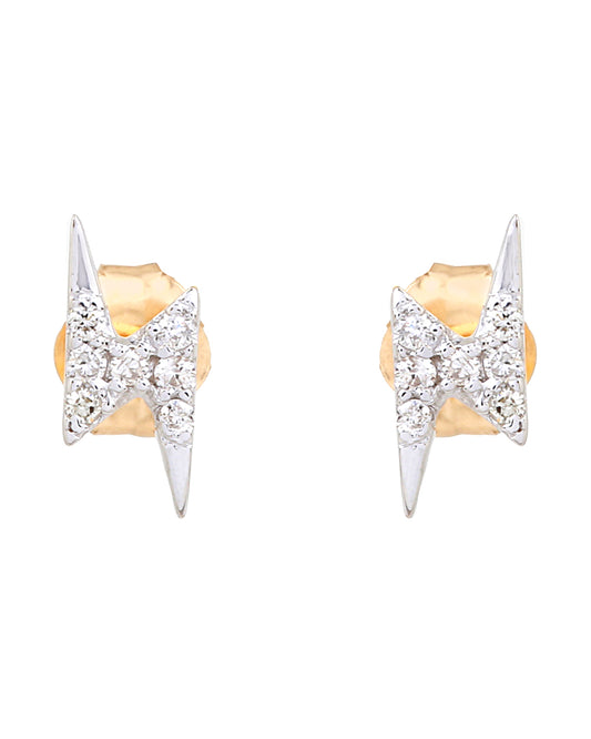 14K GOLD DIAMOND EARRINGS - Jewels by Shweta