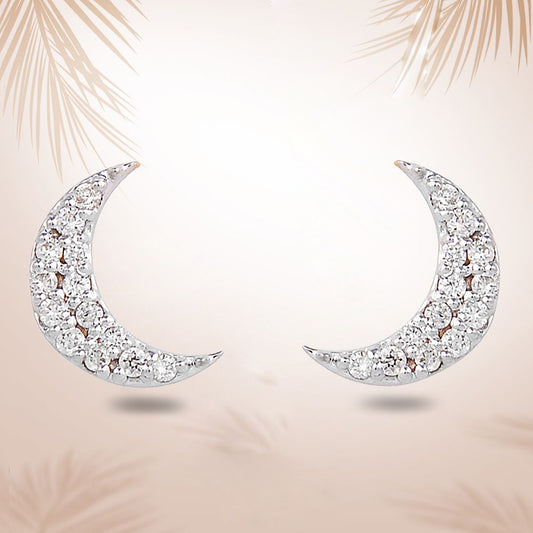 14K GOLD DIAMOND STUDS - Jewels by Shweta