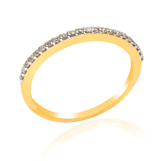 14K gold Diamond Ring - Jewels by Shweta
