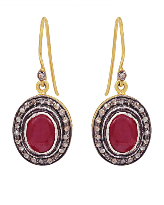 925 Silver Gemstone Earrings