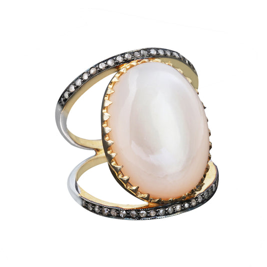Moonstone Gemstone Ring