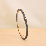 925 Silver Ruby Bangle