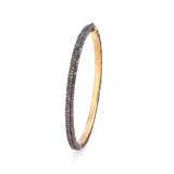 925 Silver Ruby Bangle
