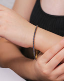 925 Silver Sapphire Bracelet
