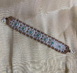 925 Silver Diamond Thread Bracelet with Emerald Gemstones