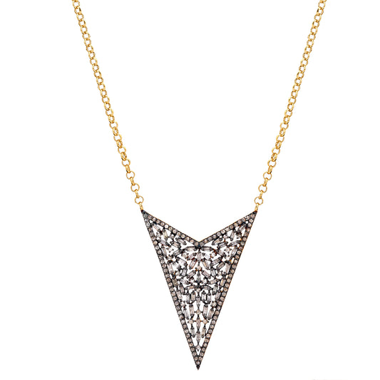 925 Silver Diamond Necklace