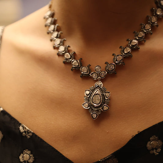 925 Silver and Diamond Necklace