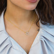 14K GOLD DIAMOND NECKLACE