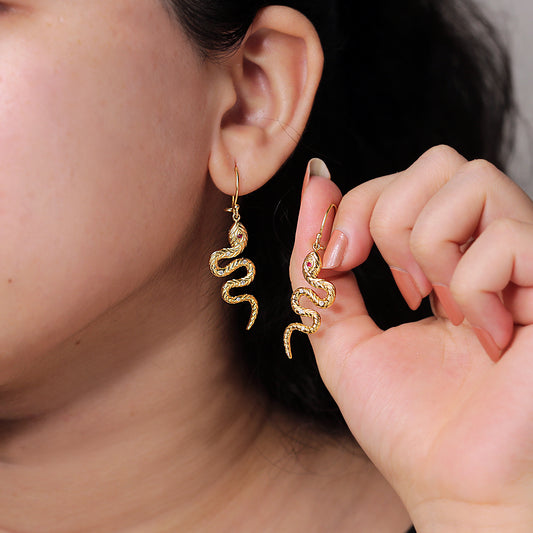 Nagini Hook Earrings