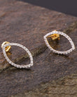 14K GOLD DIAMOND STUD EARRINGS