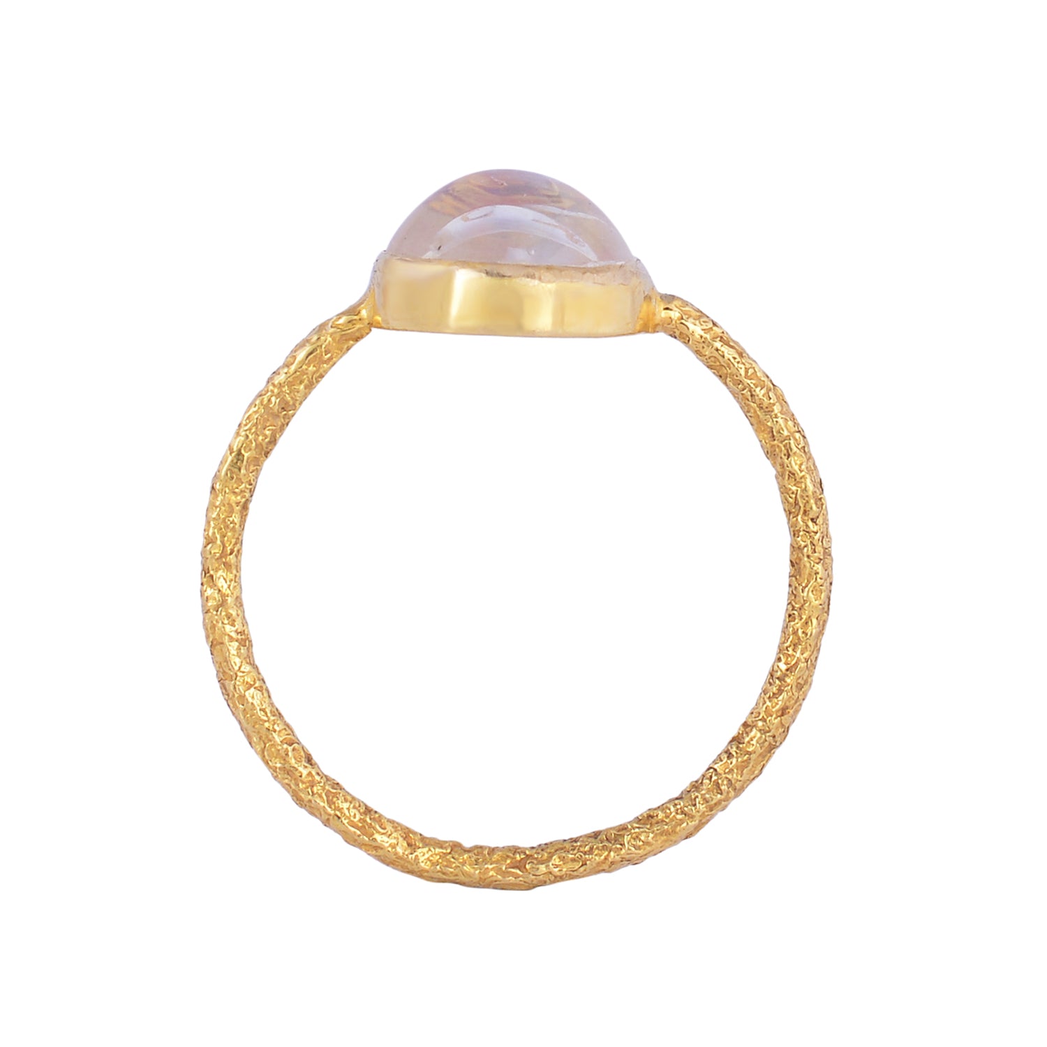 18K gold Moonstone Ring