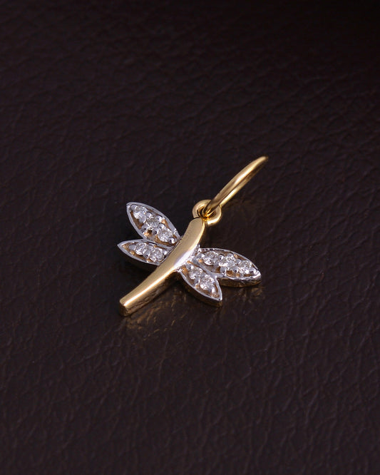 14K GOLD DIAMOND PENDANT