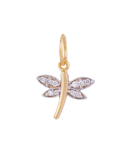 14K GOLD DIAMOND PENDANT - Jewels by Shweta