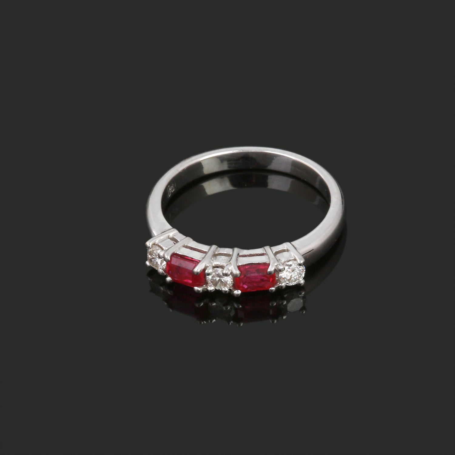 18K gold Ruby & Diamond Ring