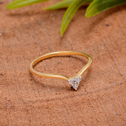 14K gold Diamond Ring