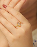 18K gold Opal Ring
