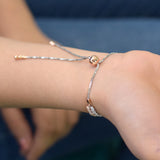 Two-toned Adjustable Bracelet