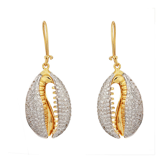 Mermaid Shell Hook Earrings