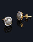 14K GOLD DIAMOND STUD EARRINGS