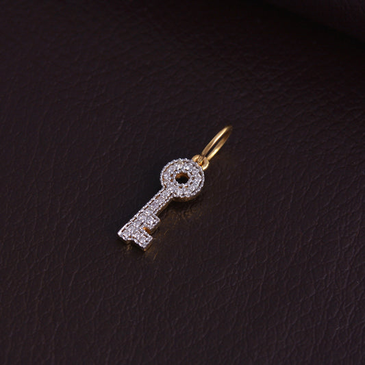 14K GOLD DIAMOND PENDANT