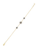 925 Silver Star Diamond Bracelet