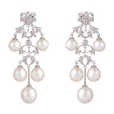 925 Silver Pearl Earrings
