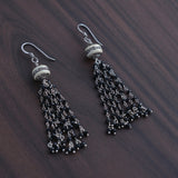 925 Silver Black Onyx Earrings