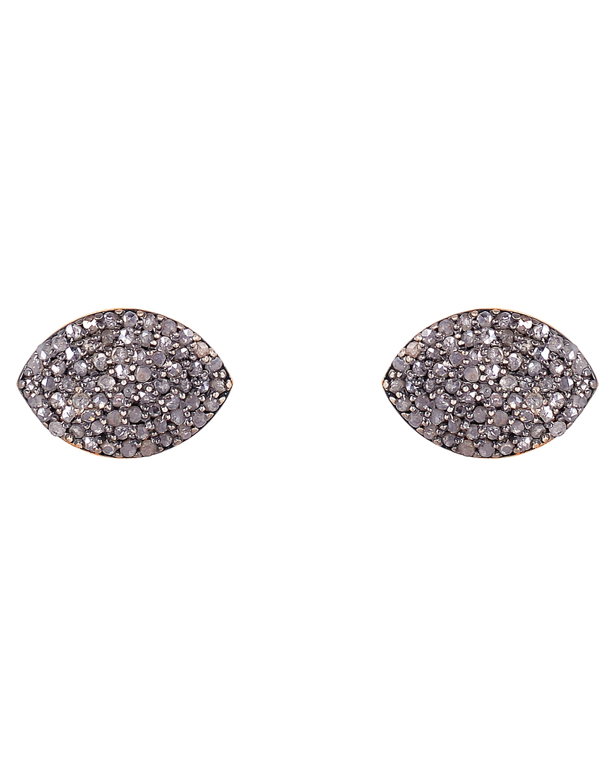 925 Silver Diamond Earrings