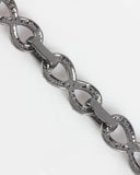 925 Silver Diamond Link Chain