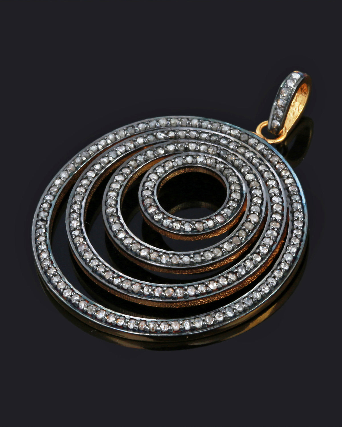 925 Silver Diamond Pendant