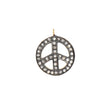 925 Silver Diamond Peace Pendant