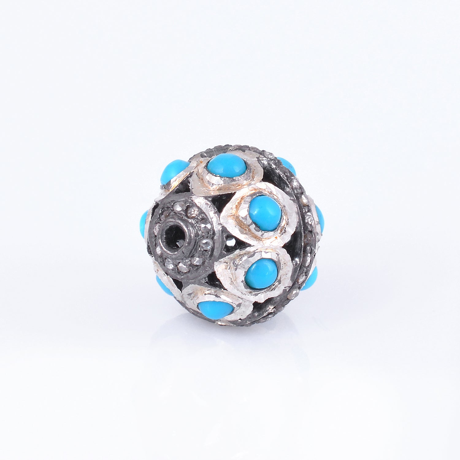 Multi Gemstone Diamond Spacers Connectors Jewelry