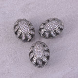 Oval Diamond Spacers Connectors
