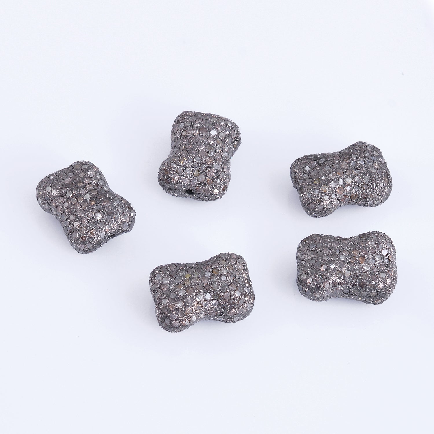 Diamond Bow Design Tumbles Spacers