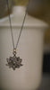 925 Silver Diamond Lotus Pendant